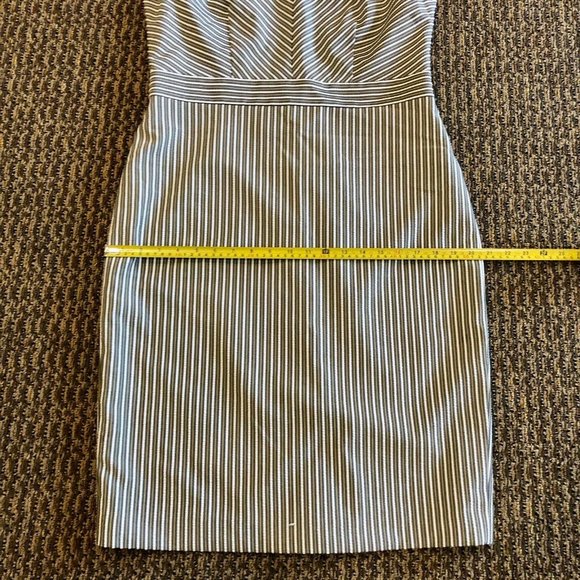 Black Label by Evan Picone Sleeveless Dress Womens 10 Used One Snag - Picture 7 of 12